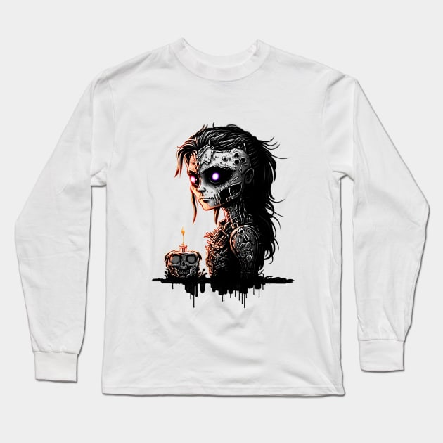 Mystical fantasy character. Long Sleeve T-Shirt by AndreKENO